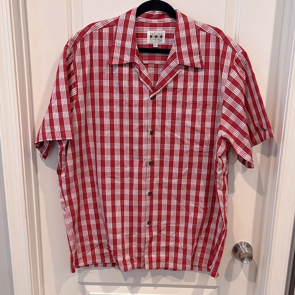 Palaka Hawaii | Men’s Button Down Palaka Shirt | Size XL
